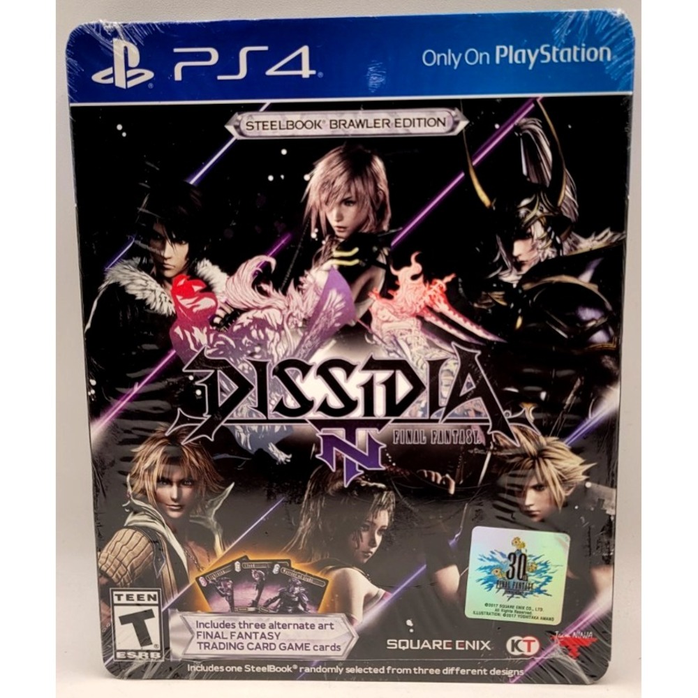 Dissidia Final Fantasy NT Steelbook Brawler Edition PlayStation 4 SEALED NEW